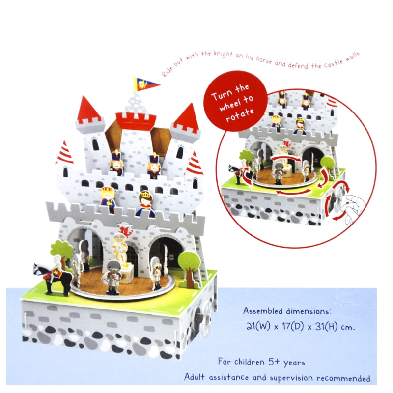 Knights DIY Castle - Pink Poppy