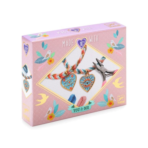You and Me Friendship and Hearts Bead Set - Djeco