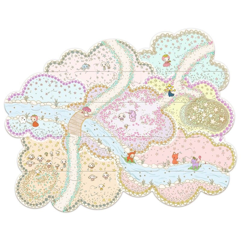 Puzzl'up Lilly 28pc Puzzle Tinyly - Djeco