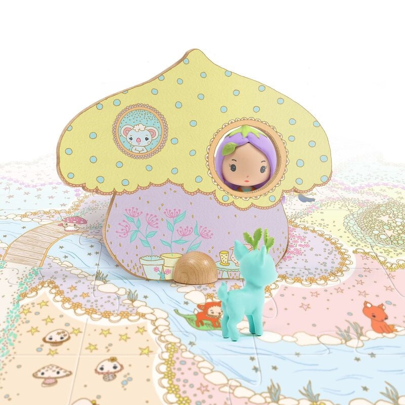 Puzzl'up Lilly 28pc Puzzle Tinyly - Djeco