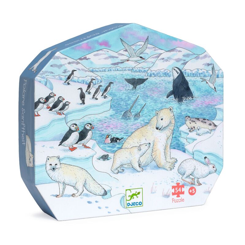 Polar Softness 54 Piece Jigsaw Puzzle - Djeco
