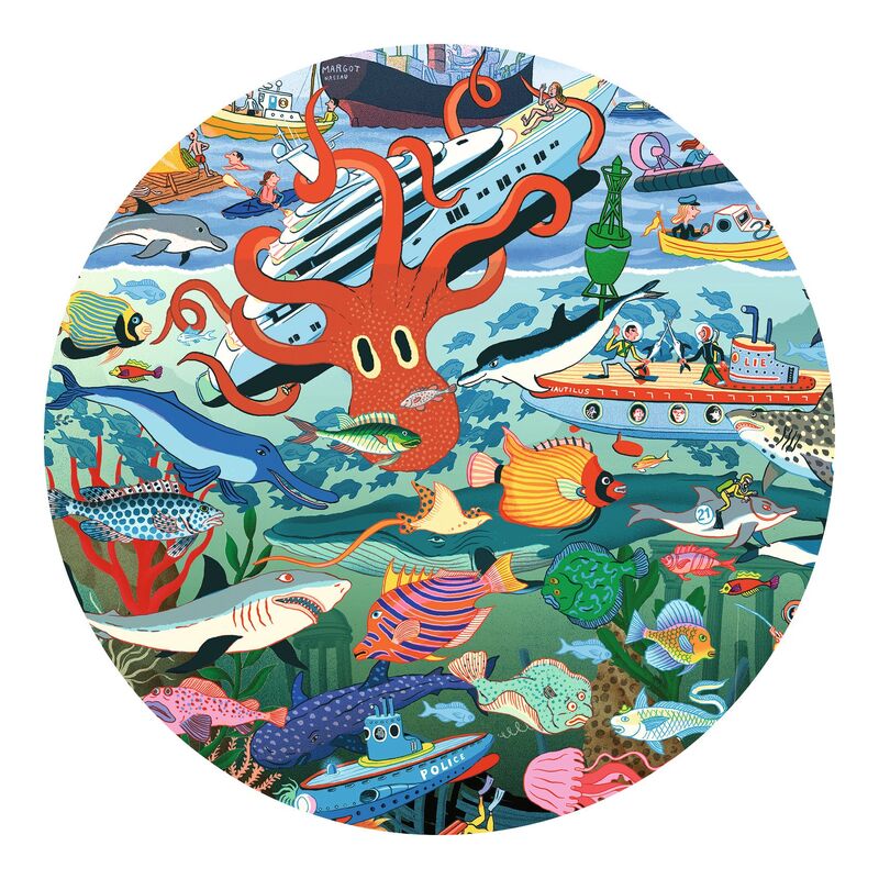 Secrets of the Sea 200 Piece Jigsaw Puzzle - Djeco