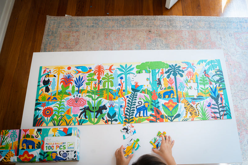 Jungle 100pc Gallery Puzzle - Djeco