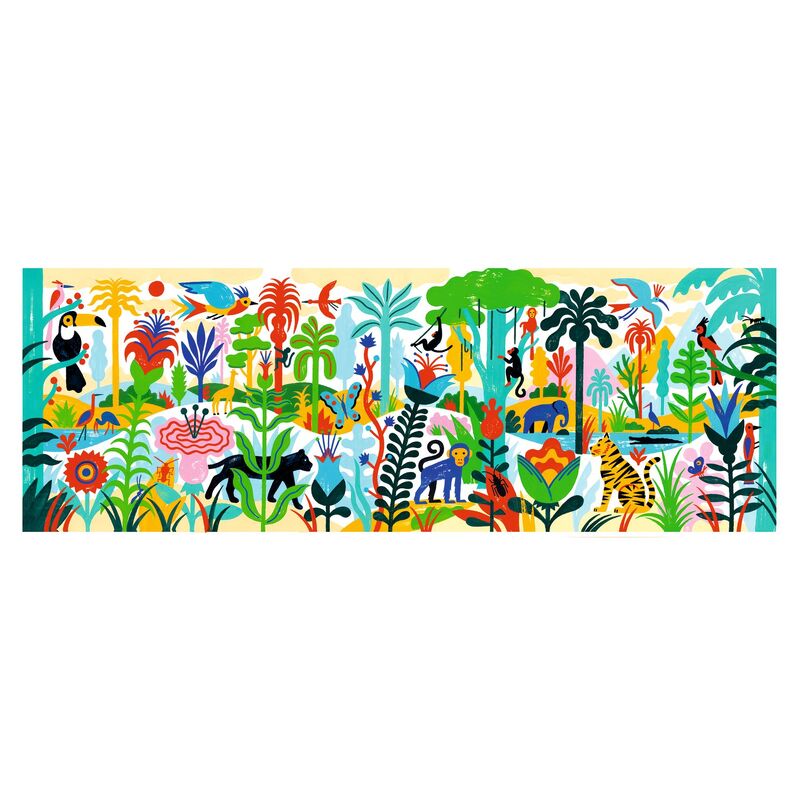 Jungle 100pc Gallery Puzzle - Djeco