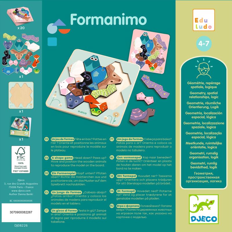 FormAnimo Geometry Game - Djeco