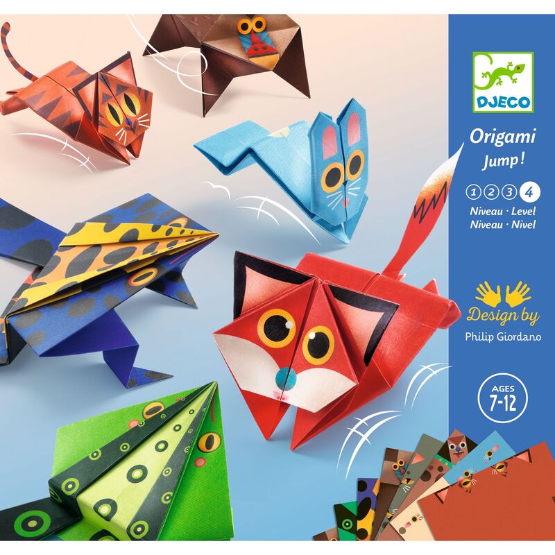 Jumping Animals Origami - Djeco