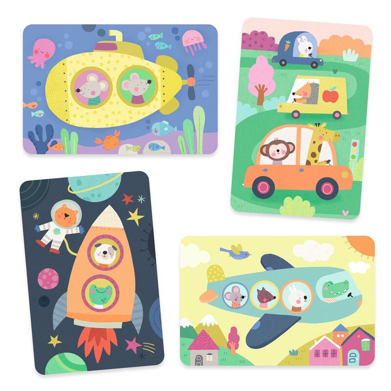 On the Road Magic Water Colouring - Djeco