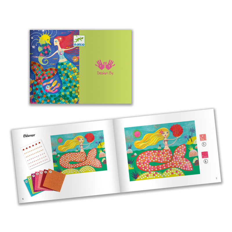 Mermaids Song Mosaic Kit - Djeco