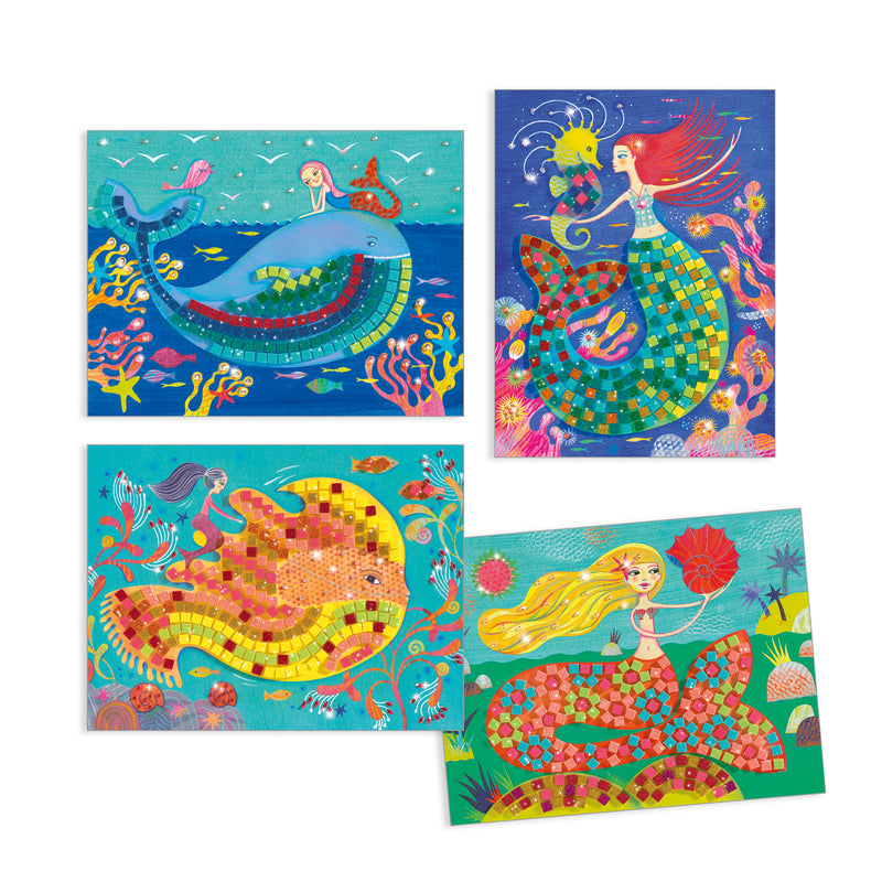 Mermaids Song Mosaic Kit - Djeco