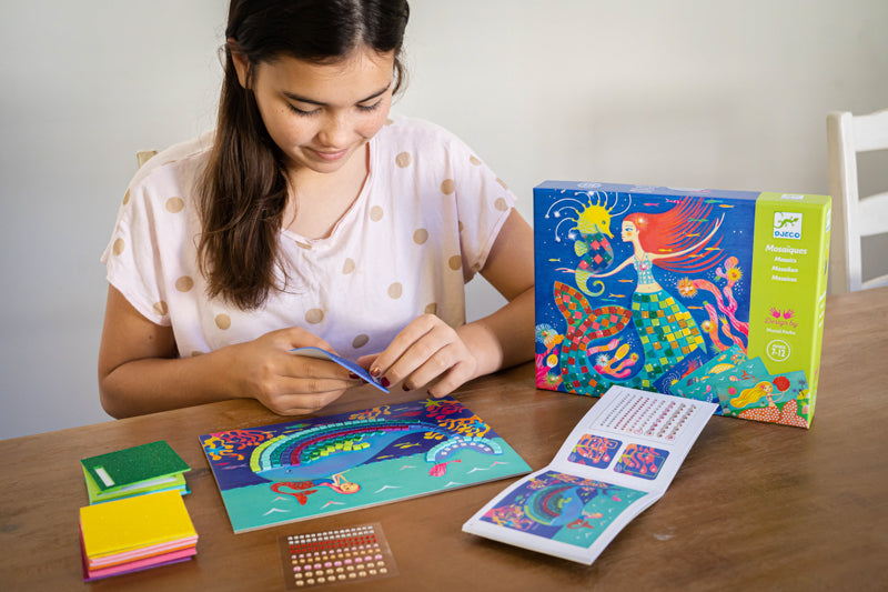 Mermaids Song Mosaic Kit - Djeco