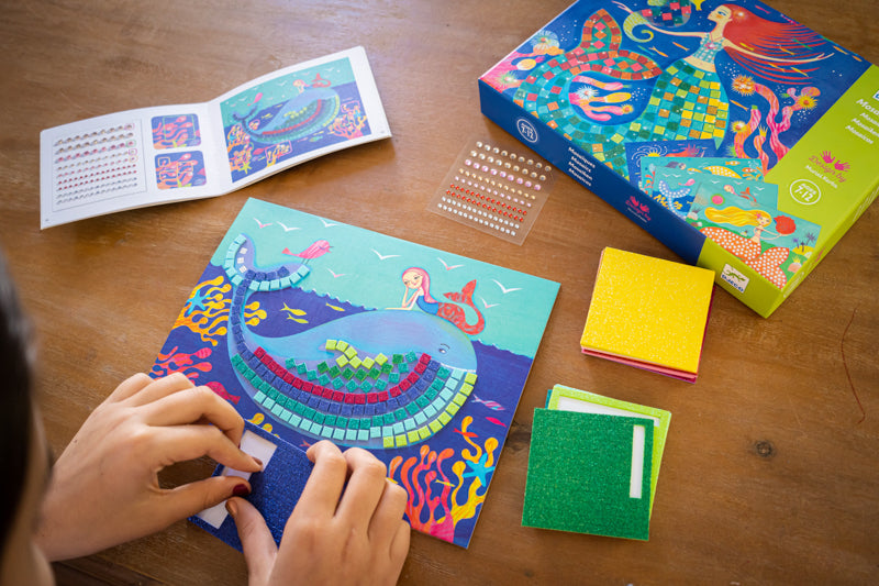 Mermaids Song Mosaic Kit - Djeco