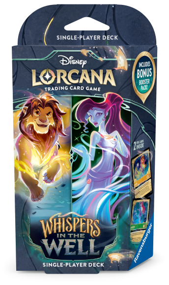 S10 Whispers in the Well Single Player Starter Deck - Lorcana