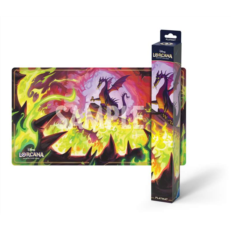 S11 Winterspell Playmat Dragonfire - Lorcana