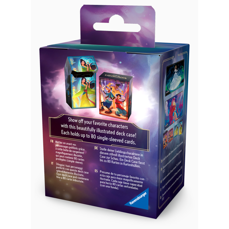 S9 Fabled Deck Box Mulan - Lorcana