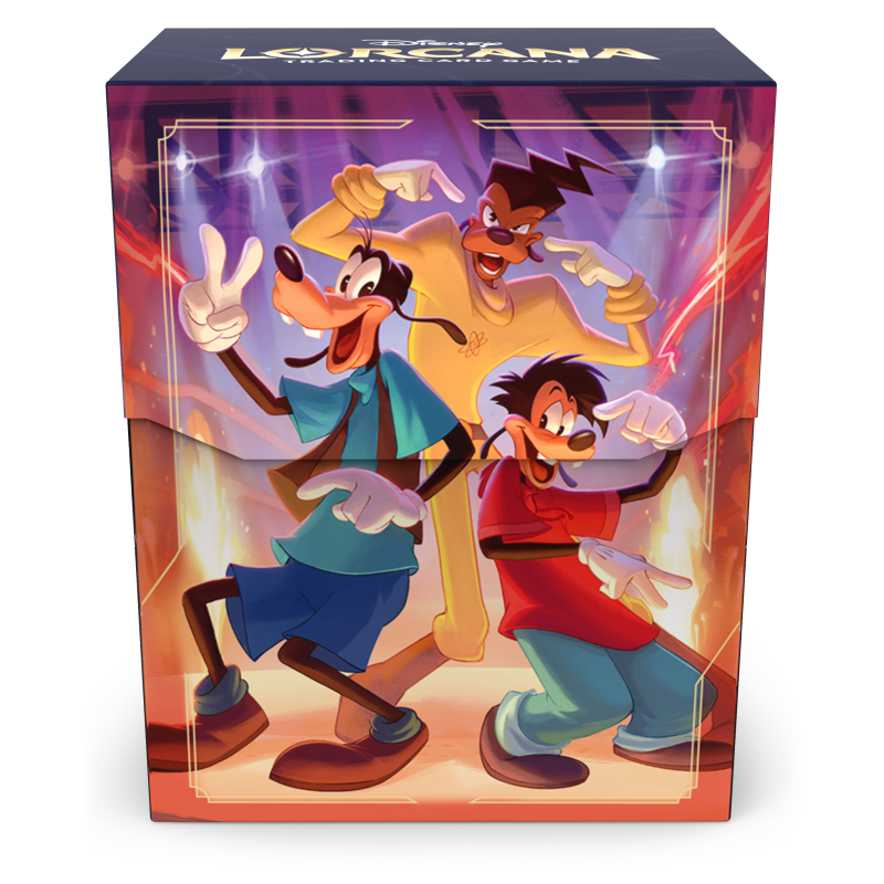S9 Fabled Deck Box Goofy and Max Powerline - Lorcana