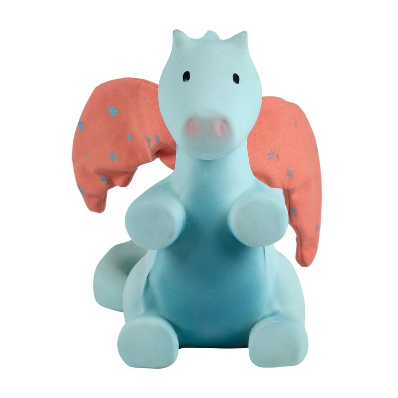 Sunrise Dragon Rubber Teether Rattle and Bath Toy - Tikiri