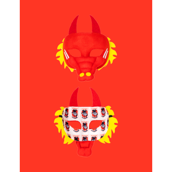 St George Illawarra Mask - Mini Mascot