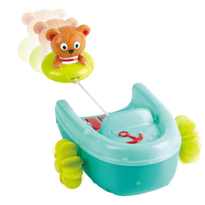 Tubing Pull-Back Boat - Hape
