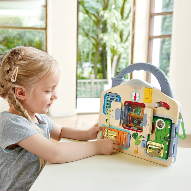 Lock &amp; Learn Playboard - Hape