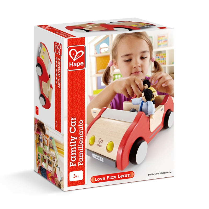 Wooden Family Car - Hape