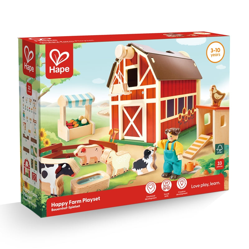 Happy Farm Playset - Hape