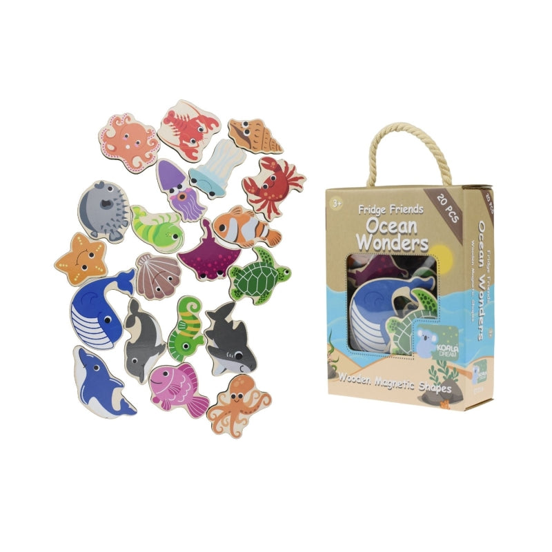 Sea Creatures Ocean Magnets 20pc - Koala Dreams