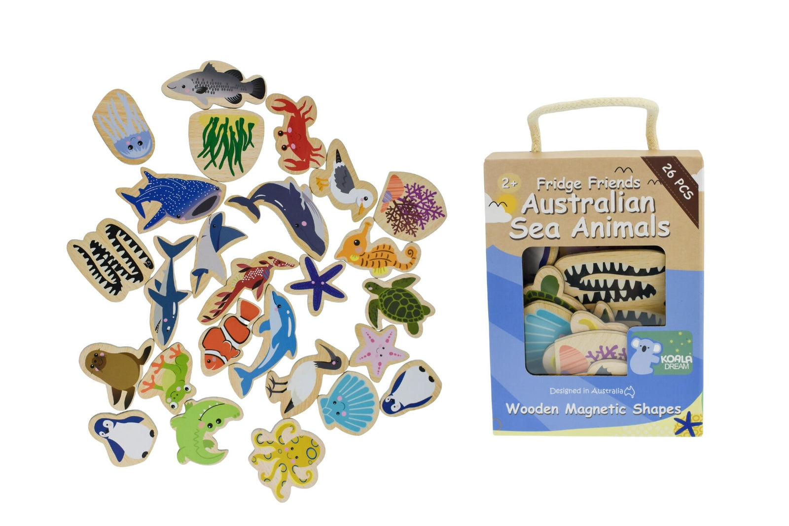 Aussie Sea Animal Magnets 26pc - Koala Dreams
