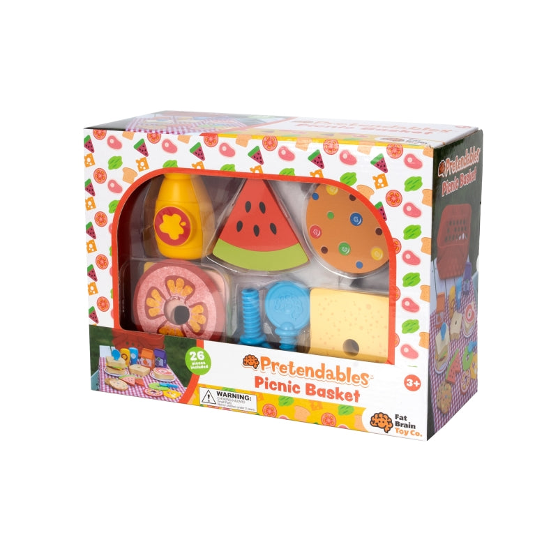 Pretendables Picnic Basket Set - Fat Brain