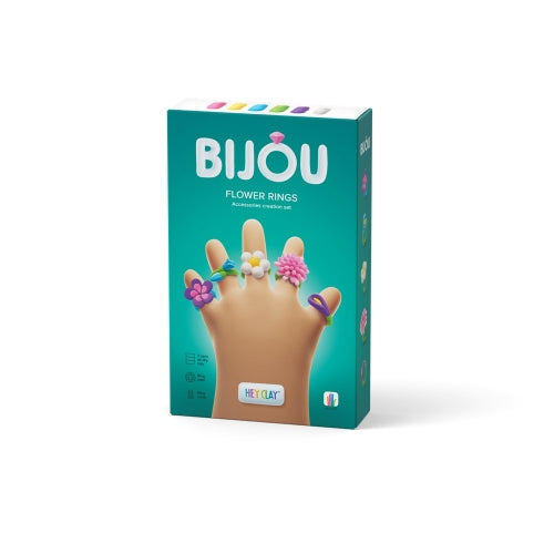 Hey Clay Bijou Flower Rings - Tomy