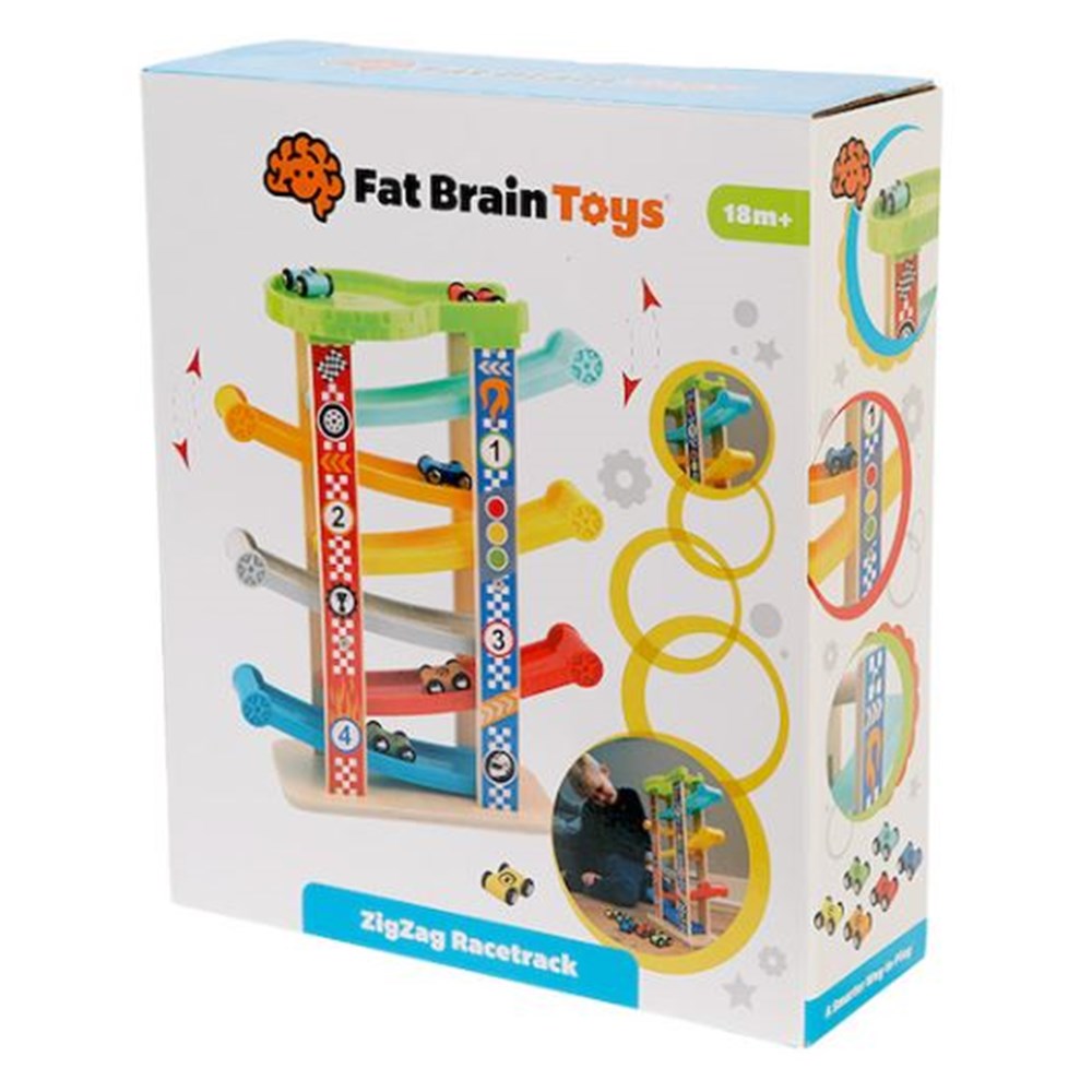 ZigZag Racetrack Ramp - Fat Brain Toys