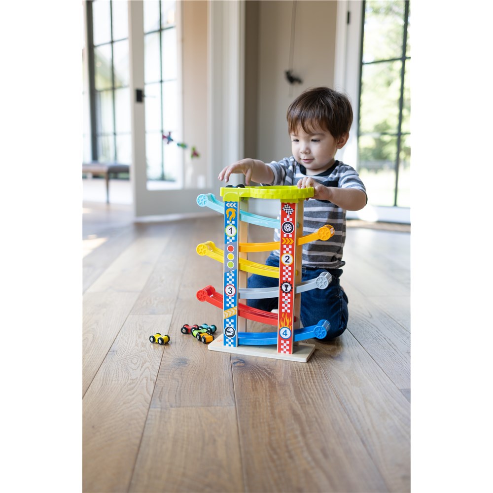 ZigZag Racetrack Ramp - Fat Brain Toys