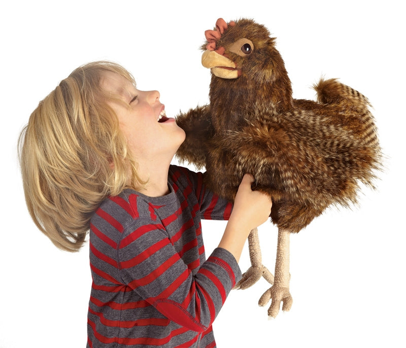 Hen Puppet - Follkmanis
