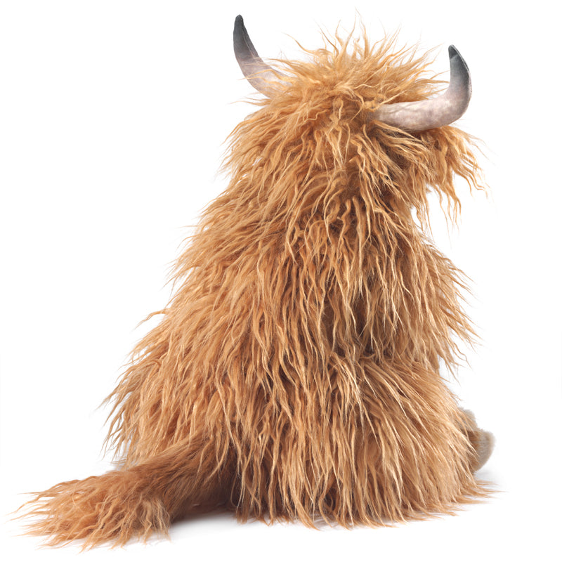 Highland Cow Hand Puppet - Folkmanis