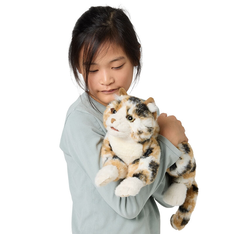 Calico Cat Hand Puppet - Folkmanis