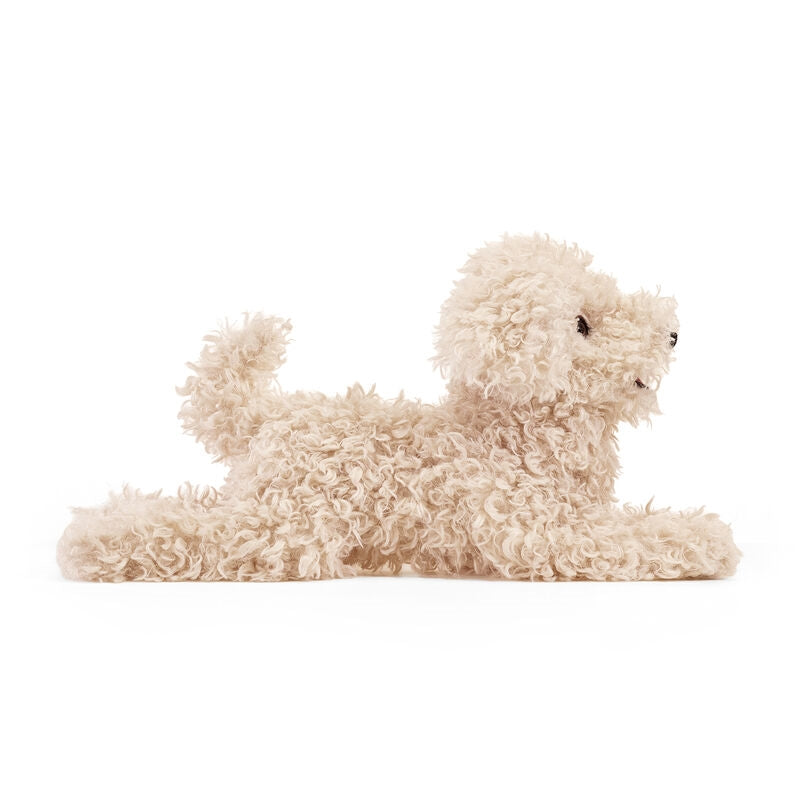 White Poodle Puppy Hand Puppet - Folkmanis
