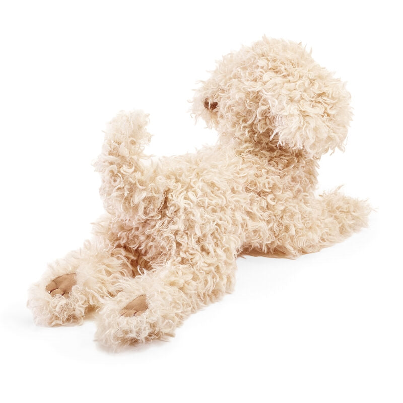 White Poodle Puppy Hand Puppet - Folkmanis