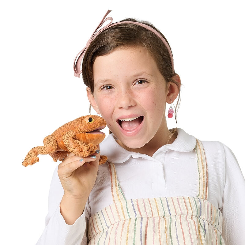 Toad Finger Puppet - Folkmanis