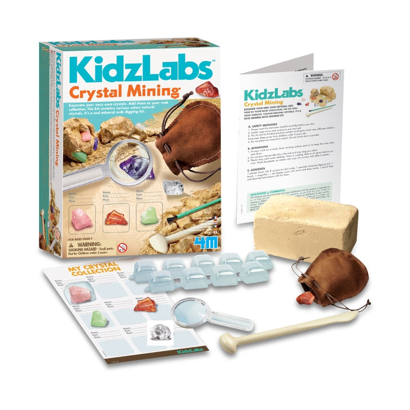 Crystal Mining KidzLabs - 4M