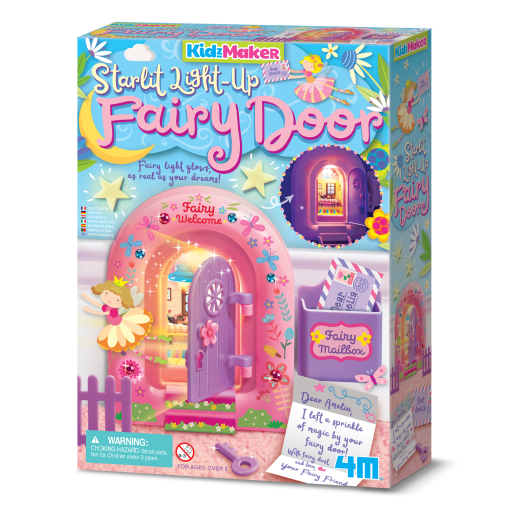 Starlit Light Up Fairy Door Kit - Kidzmaker