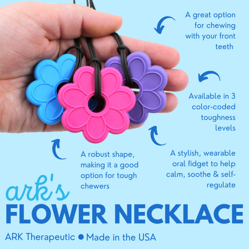 Flower Chew Necklace - Ark Therapeutic