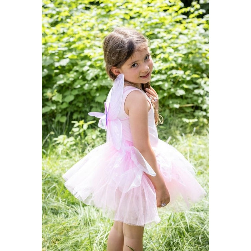 Pink Flutter Butterfly Tutu with wings size 4-6 - Great Pretenders