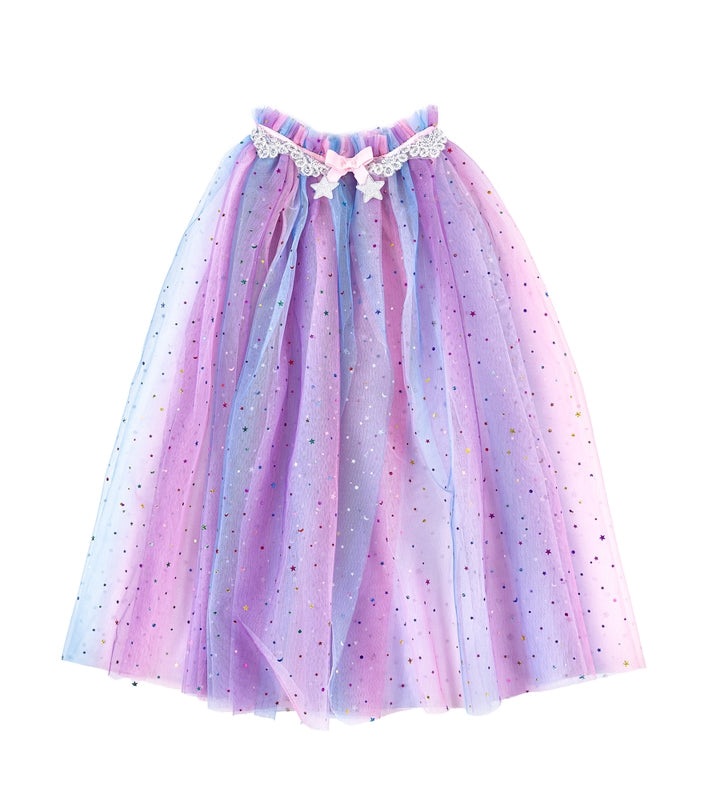 Rainbow Unicorn Cape &amp; Headband size 4-6 - Great Pretenders