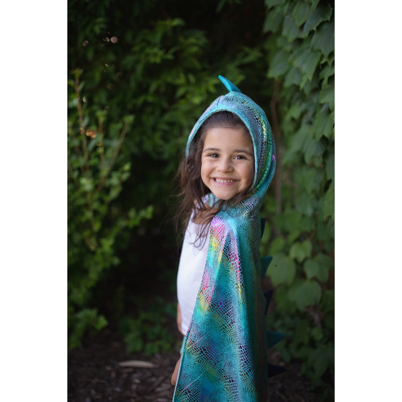 Reversible Unicorn &amp; Dragon Cape size 5-6 - Great Pretenders