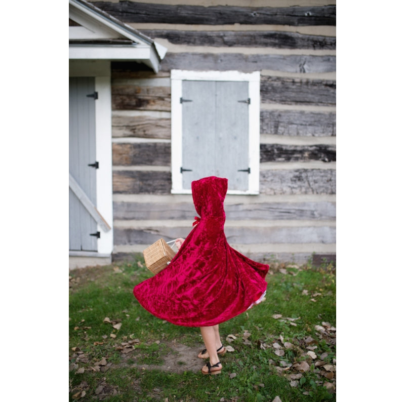 Little Red Riding Hood Cape size 3-4 - Great Pretenders