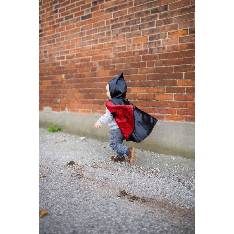 Spider and Bat Cape Reversible Toddler - Great Pretenders
