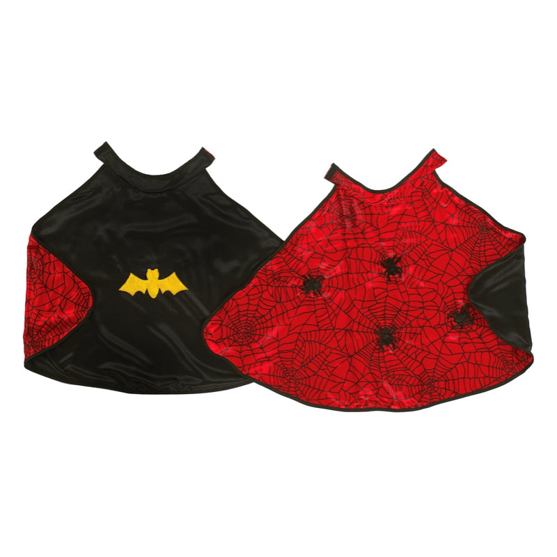 Spider and Bat Cape with Mask Reversible - Great Pretenders