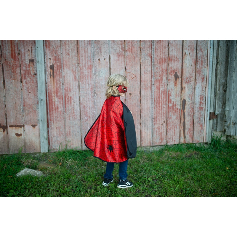 Spider and Bat Cape with Mask Reversible - Great Pretenders
