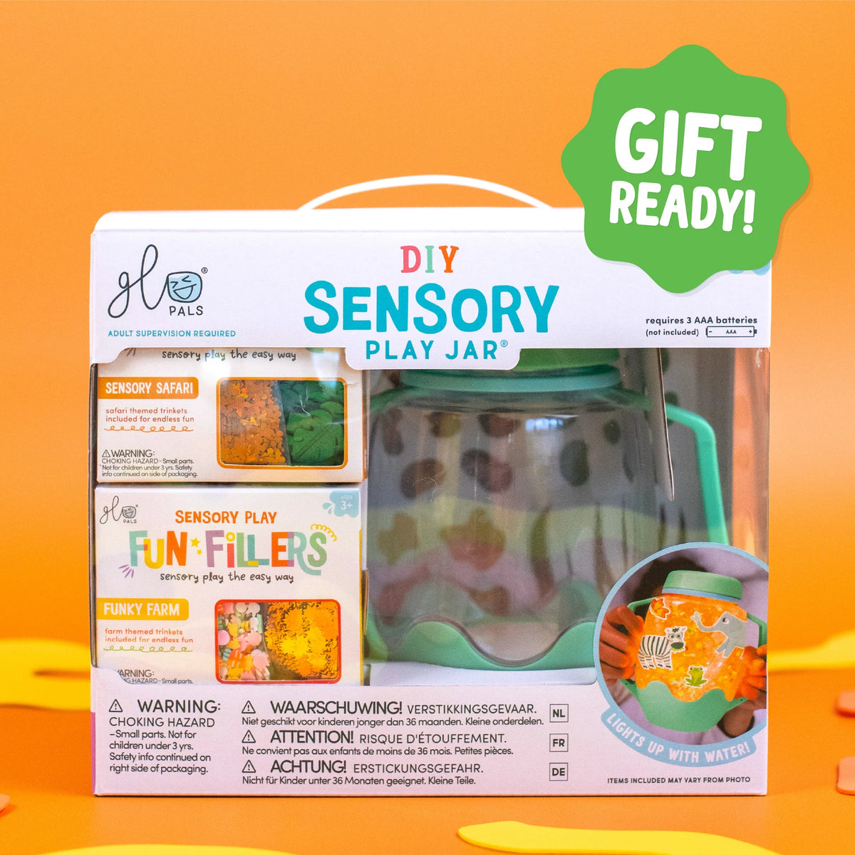DIY Sensory Jar Gift Set Zoo - Jellystone Designs