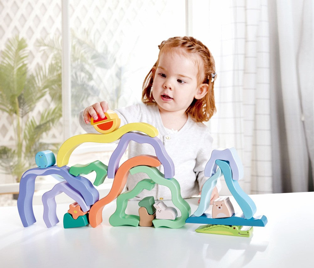 Nature Scene Stacking Blocks - Hape