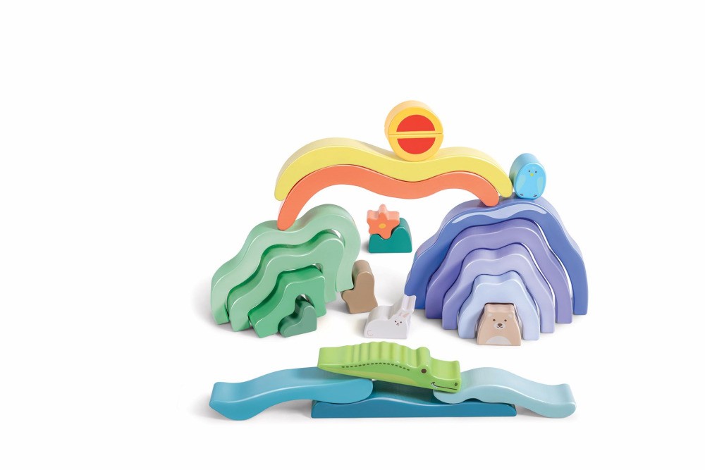 Nature Scene Stacking Blocks - Hape